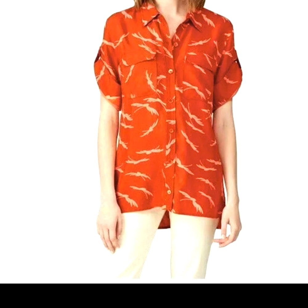 Equipment Silk Button down